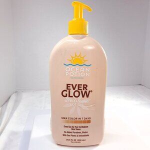 Ocean Potion Ever Glow Self Tanning Lotion Fair to Medium everglow gradual build